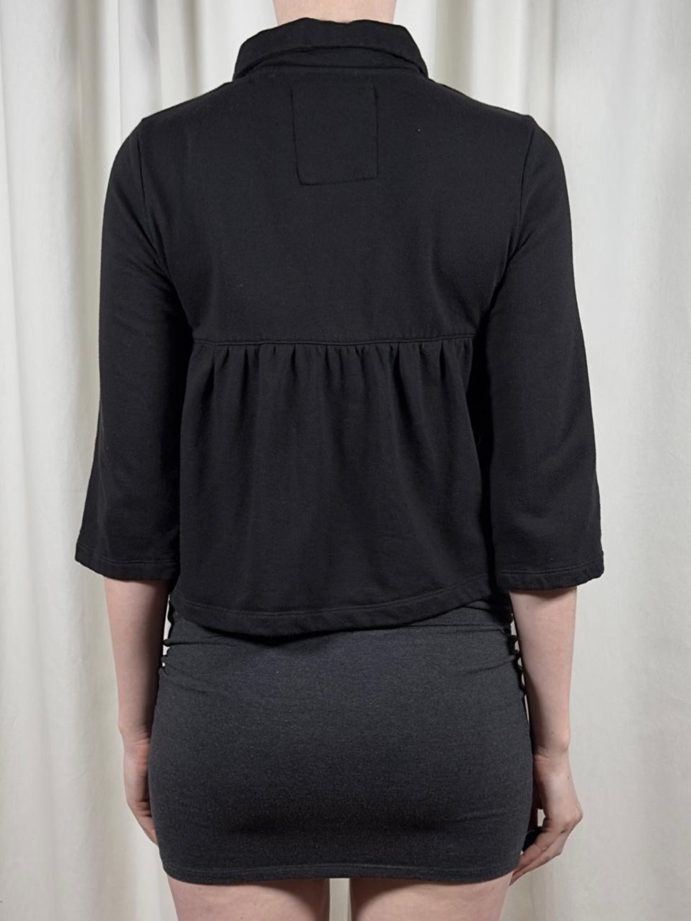 Button Front Babydoll Jacket - Picture 4 of 7